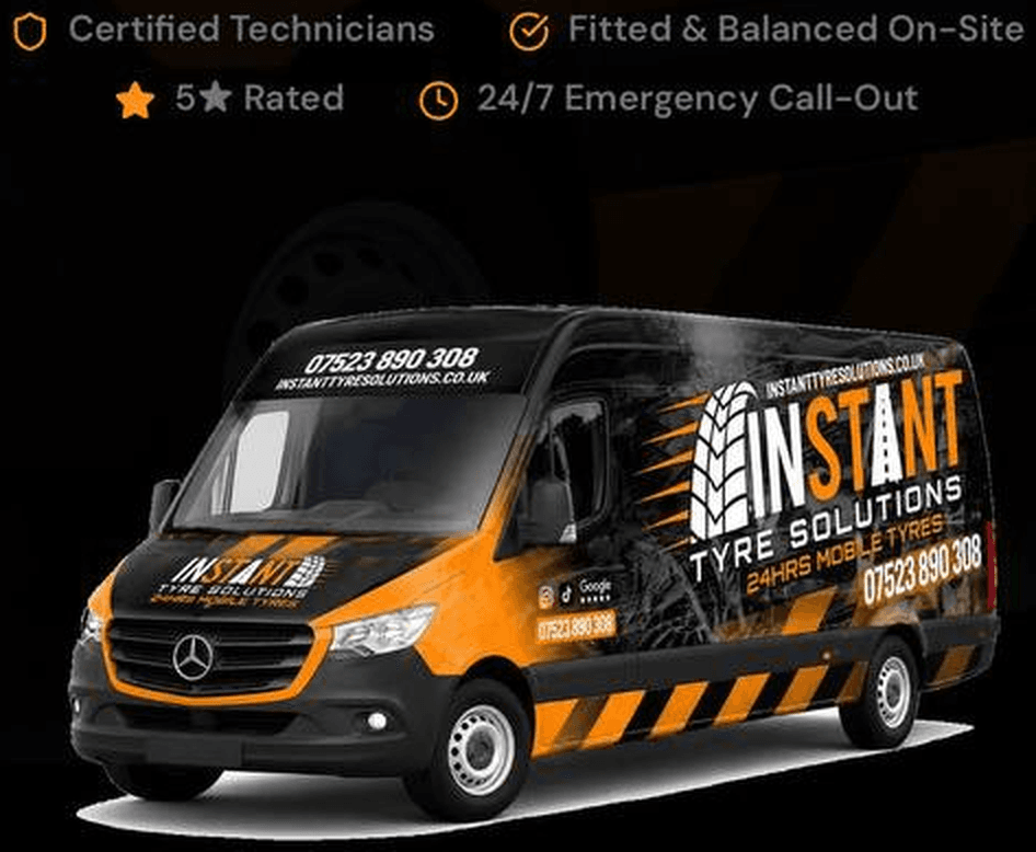 Instant Tyre Solutions — Branded Mercedes Sprinter